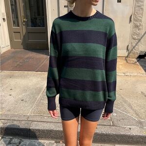 Brandy Melville Blue and Green Brianna Sweater!